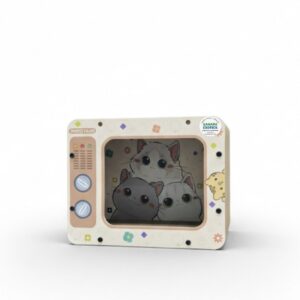 Cats Scratching Board Toy House